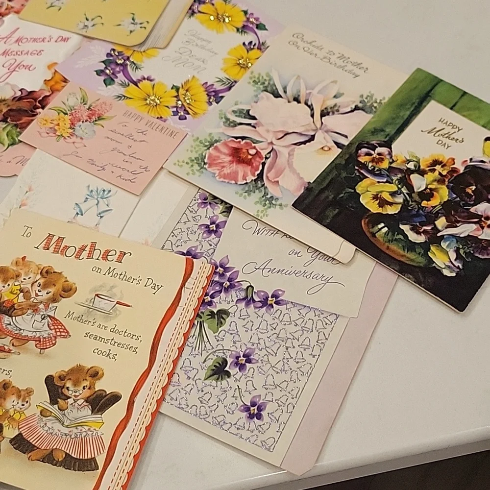 Vintage Hallmark Used Greeting Card Bundle